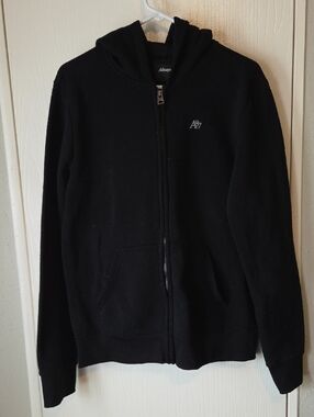 Aeropostale Black Hoodie with Script Logo